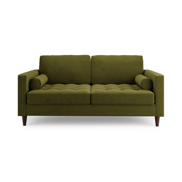 Dunelm Zoe Velvet 3 Seater Sofa Bed 5 Dunelm Zoe Velvet 3 Seater Sofa Bed - Image 5