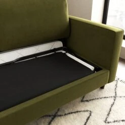 Dunelm Zoe Velvet 3 Seater Sofa Bed 11 Dunelm Zoe Velvet 3 Seater Sofa Bed -Home Furniture 30792409 alt06