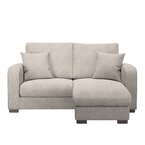 Dunelm Carson Small Chunky Chenille Corner Chaise 5 Dunelm Carson Small Chunky Chenille Corner Chaise - Image 5