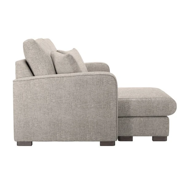 Dunelm Carson Small Chunky Chenille Corner Chaise 6 Dunelm Carson Small Chunky Chenille Corner Chaise - Image 6