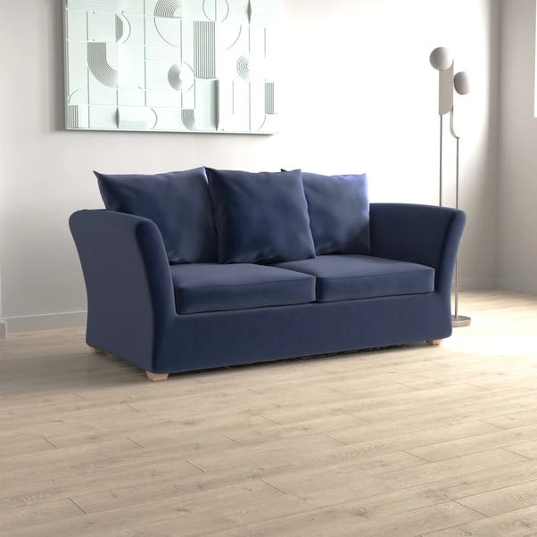 Kyoto Emmett Velvet Sofa Bed 2 Kyoto Emmett Velvet Sofa Bed - Image 2