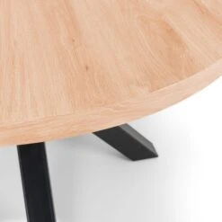 Julian Bowen Berwick Round Dining Table Oak -Home Furniture 30794139 alt02