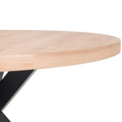 Julian Bowen Berwick Round Dining Table Oak -Home Furniture 30794139 alt03