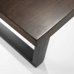 Julian Bowen Brooklyn Rectangular Dining Table Dark Oak -Home Furniture 30794156 alt04