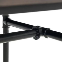 Julian Bowen Carnegie Rectangular Dining Table With 4 Monroe Dining Chairs -Home Furniture 30794175 alt03