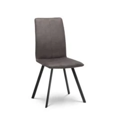 Julian Bowen Carnegie Rectangular Dining Table With 4 Monroe Dining Chairs -Home Furniture 30794175 alt05