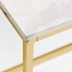 Julian Bowen Scala Rectangular Dining Table Gold 9 Julian Bowen Scala Rectangular Dining Table Gold -Home Furniture 30794359 alt03