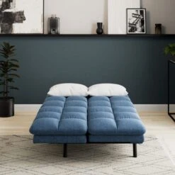 Dunelm Luis Soft Chenille Clic Clac Sofa Bed 8 Dunelm Luis Soft Chenille Clic Clac Sofa Bed -Home Furniture 30795565 alt02