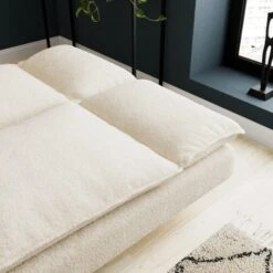 Dunelm Mateo Sherpa Clic Clac Sofa Bed -Home Furniture 30795568 alt03