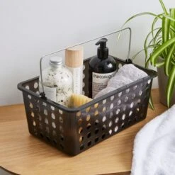 Dunelm Black Storage Basket