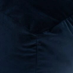 Dunelm Eliza Rectangular Pouffe Luxe Navy -Home Furniture 30799691 alt04