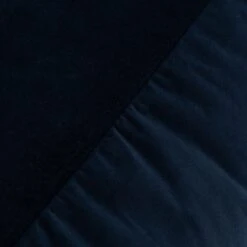 Dunelm Eliza Rectangular Pouffe Luxe Navy -Home Furniture 30799691 alt05