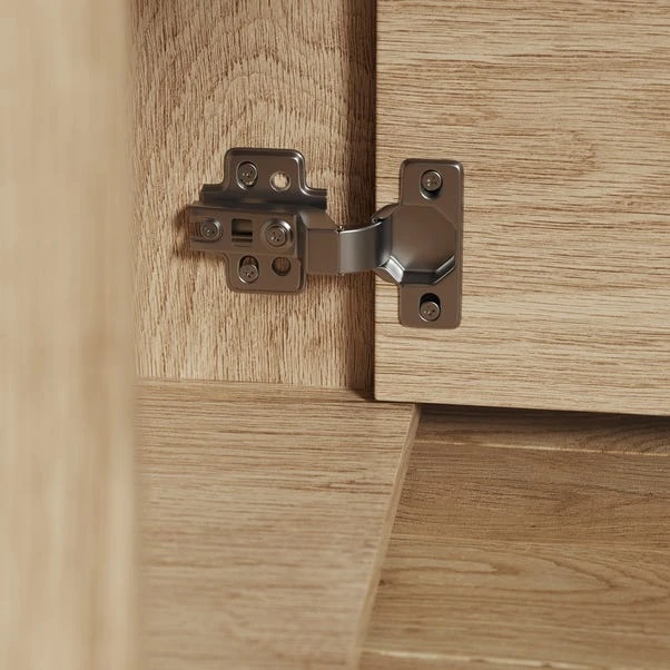 Dunelm Edison Storage Desk Oak Effect 5 Dunelm Edison Storage Desk Oak Effect - Image 5