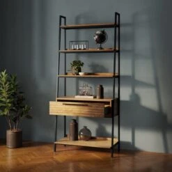 Dunelm Bryant Tall Shelves -Home Furniture 30802036 alt02