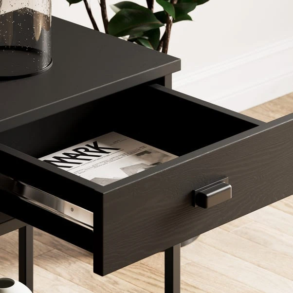 Dunelm Fulton 1 Drawer Side Table 4 Dunelm Fulton 1 Drawer Side Table - Image 4