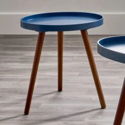 Pacific Lifestyle Pacific Halston Brown Pine Wood Side Table