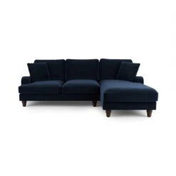 Dunelm Beatrice Matte Velvet Corner Storage Sofa Bed -Home Furniture 30805801 alt04