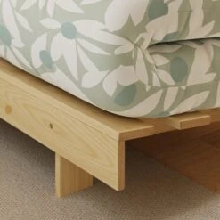 Dunelm Mito Erwin Double Futon Sage Natural Frame 9 Dunelm Mito Erwin Double Futon Sage Natural Frame -Home Furniture 30808001 alt03