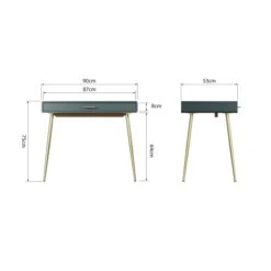 Loma Living Espen Desk Blue -Home Furniture 30808709 alt02
