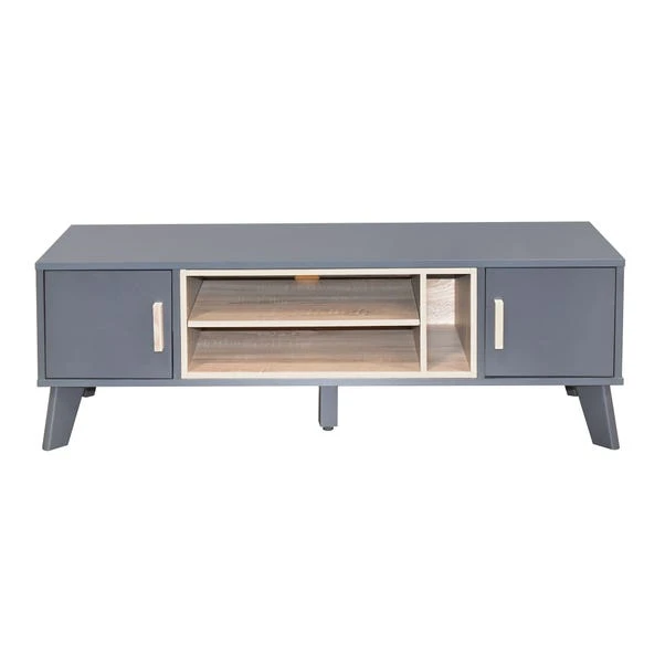 Loma Living Cobalt TV Unit Grey 2 Loma Living Cobalt TV Unit Grey - Image 2