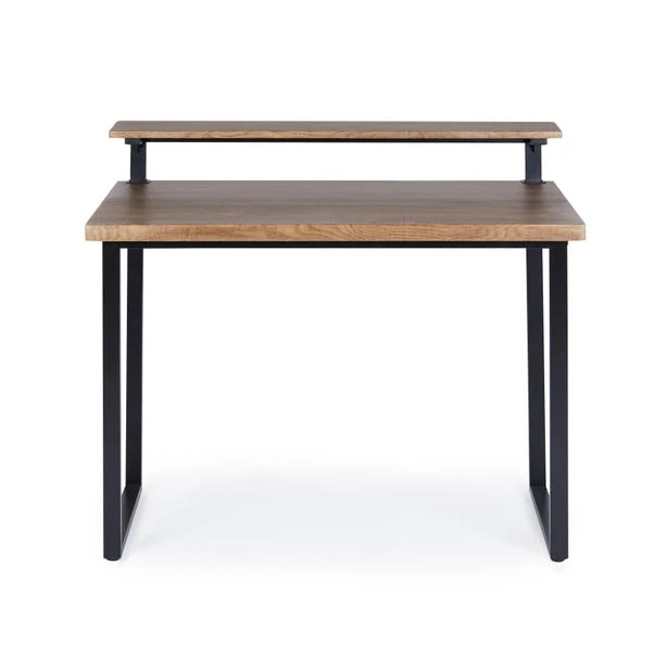 Dunelm Freddie Rustic Wood Effect Step Up Shelf Desk 2 Dunelm Freddie Rustic Wood Effect Step Up Shelf Desk - Image 2