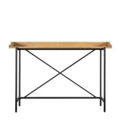 Cedar & Sage Newark Desk, Light Wood Effect -Home Furniture 30810715 alt02