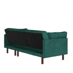 Dorel Clair Velvet Sprung Seat Sectional Sofa -Home Furniture 30812093 alt04