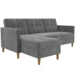 Dorel Hartford Chenille Storage Sofa Bed -Home Furniture 30812099 alt02