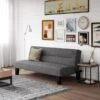 Dorel Kebo Velvet Clic Clac Sofa Bed