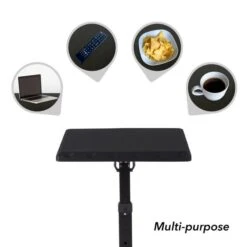 AVF Portable Laptop Side Table, Black 8 AVF Portable Laptop Side Table, Black -Home Furniture 30812388 alt02
