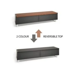 AVF Panorama Reversible Top Wide TV Stand, 160cm -Home Furniture 30812429 alt02