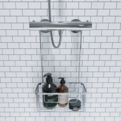 Croydex Rust-Free Hook Over Shower Caddy -Home Furniture 30814820 alt03