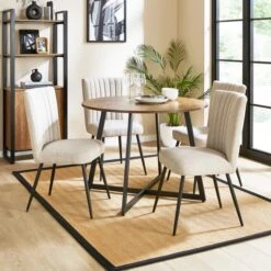 Dunelm Brayden Round Dining Table