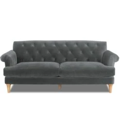 Leader Lifestyle Jazz Velvet 3 Seater Sofa -Home Furniture 30816313 alt03