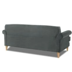 Leader Lifestyle Jazz Velvet 3 Seater Sofa -Home Furniture 30816313 alt04