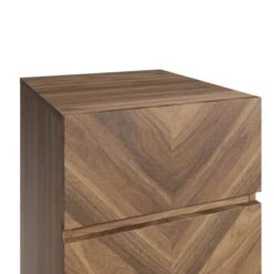 GFW Taranto 3 Drawer Bedside Table -Home Furniture 30816968 alt03