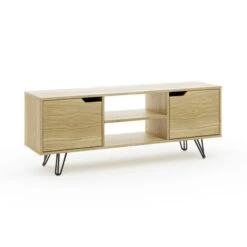 Dunelm Bella TV Unit Oak Effect -Home Furniture 30817123 alt06