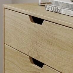 Dunelm Bella 3 Drawer Chest Oak Effect 8 Dunelm Bella 3 Drawer Chest Oak Effect -Home Furniture 30817124 alt02