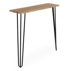 Dunelm Bella Console Table Oak Effect -Home Furniture 30817126 alt02