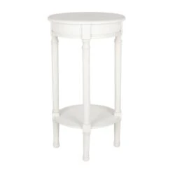 Pacific Lifestyle Pacific Heritage Round Side Table, Painted Pine -Home Furniture 30821756 alt02