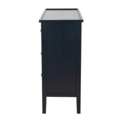 Pacific Lifestyle Pacific Chelmsford 4 Drawer Chest, Black Painted Pine -Home Furniture 30821759 alt04