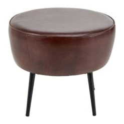Pacific Lifestyle Pacific Donato Leather Footstool